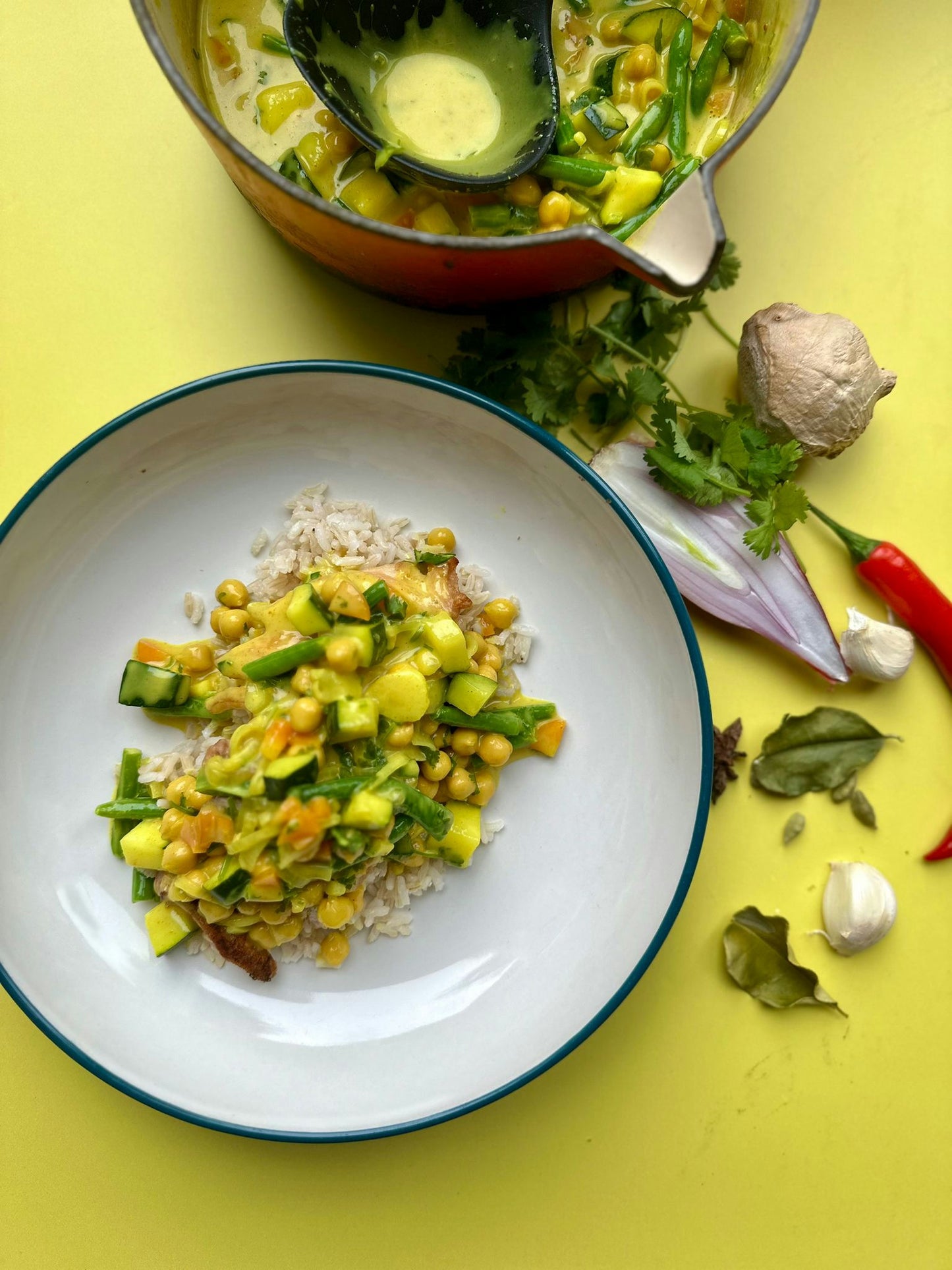 Malaysian Style Aubergine Curry